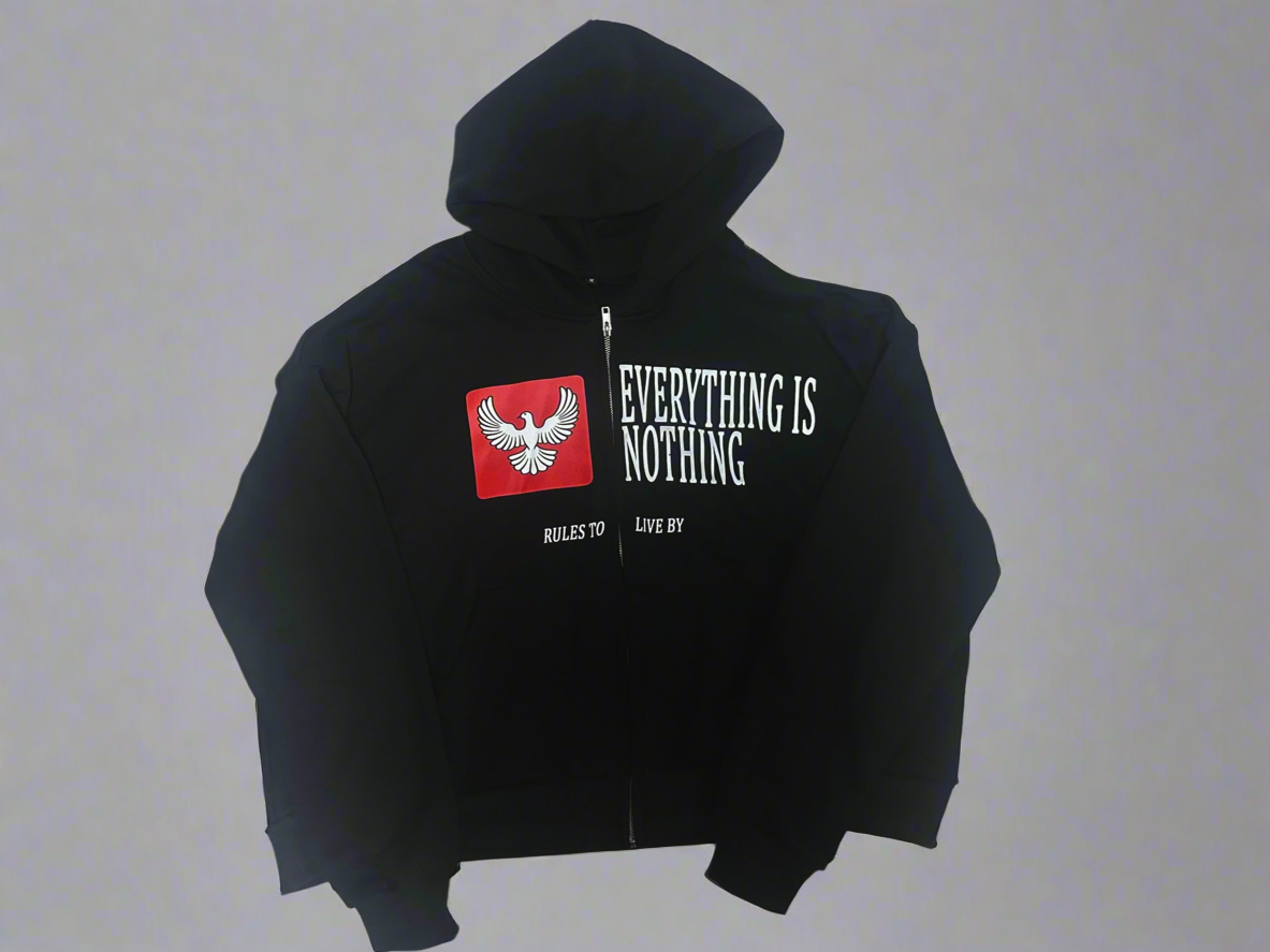 "Faith Rules" Zip Hoodie