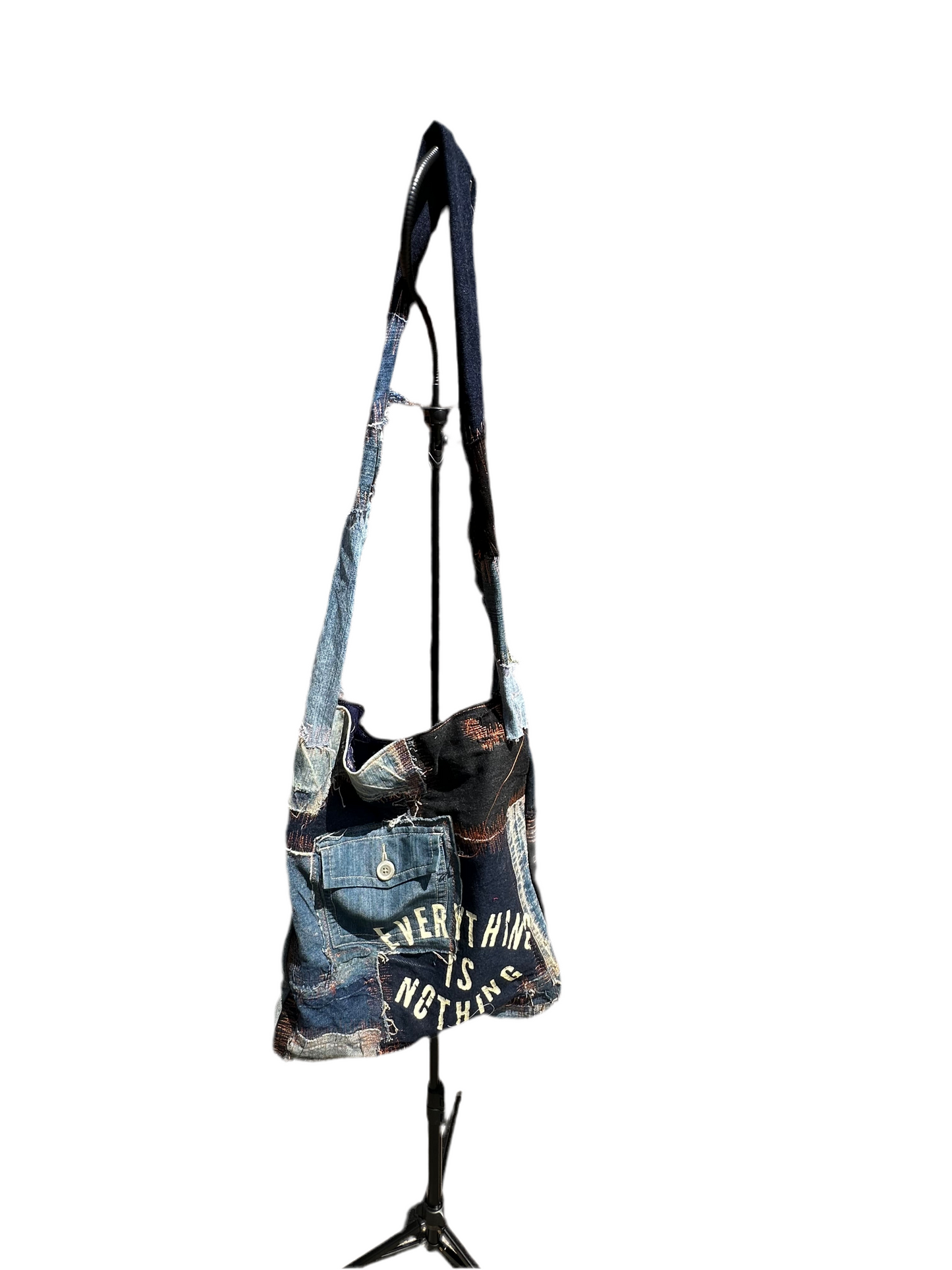 Patchwork 1/1 Denim Bag