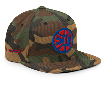 "EIN 313 Camo Snapback Hat"