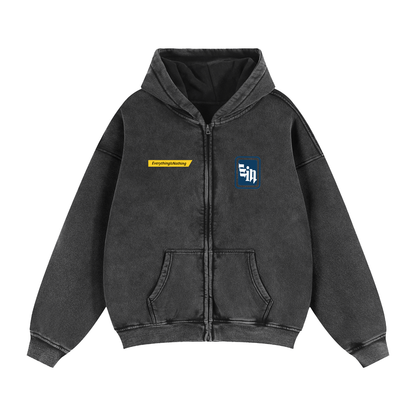 "EIN Contractor Boxy  Hoodie"