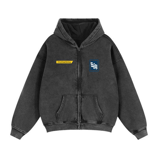 "EIN Contractor Boxy  Hoodie"