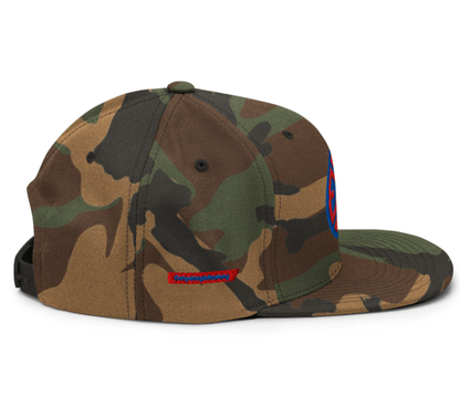 "EIN 313 Camo Snapback Hat"