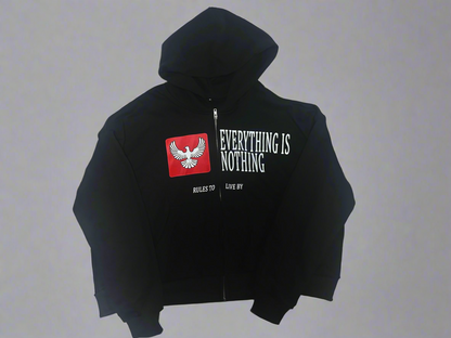 "Faith Rules" Zip Hoodie