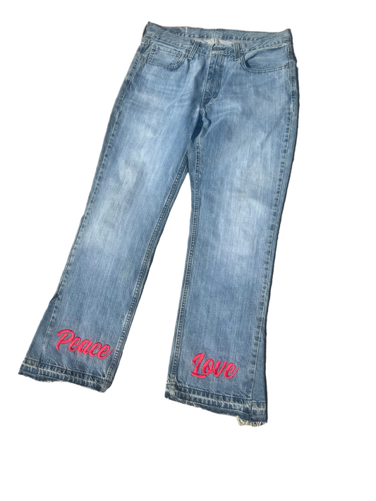 EIN 1/1 “Peace & Love” Denim