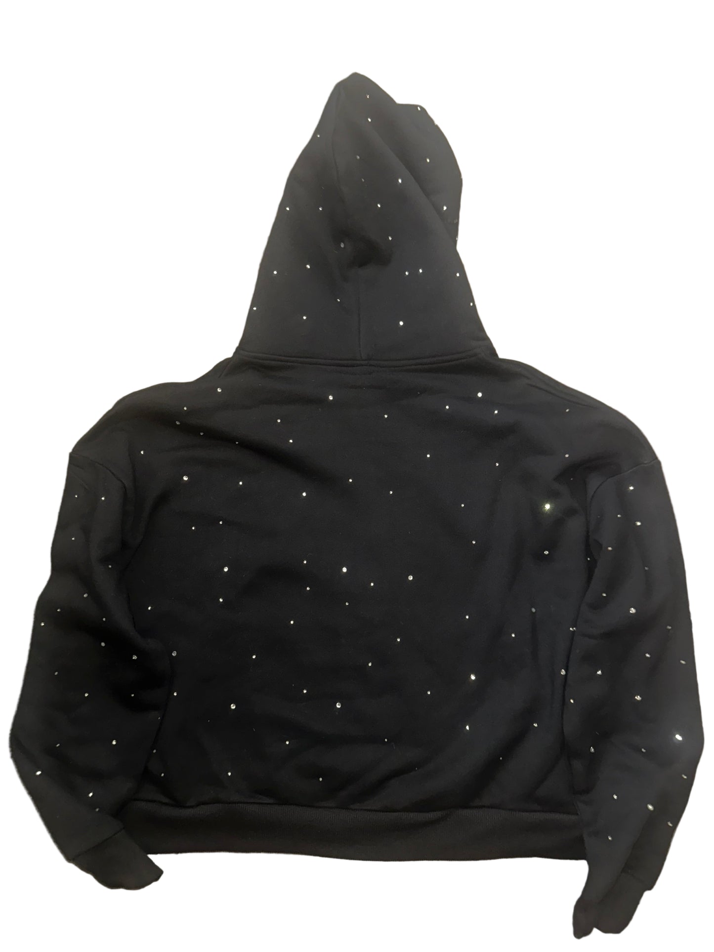 "Faith Rules"  Rhinestone Hoodie