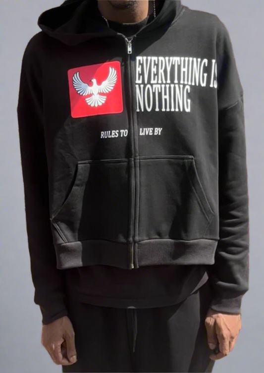 "Faith Rules" Zip Hoodie