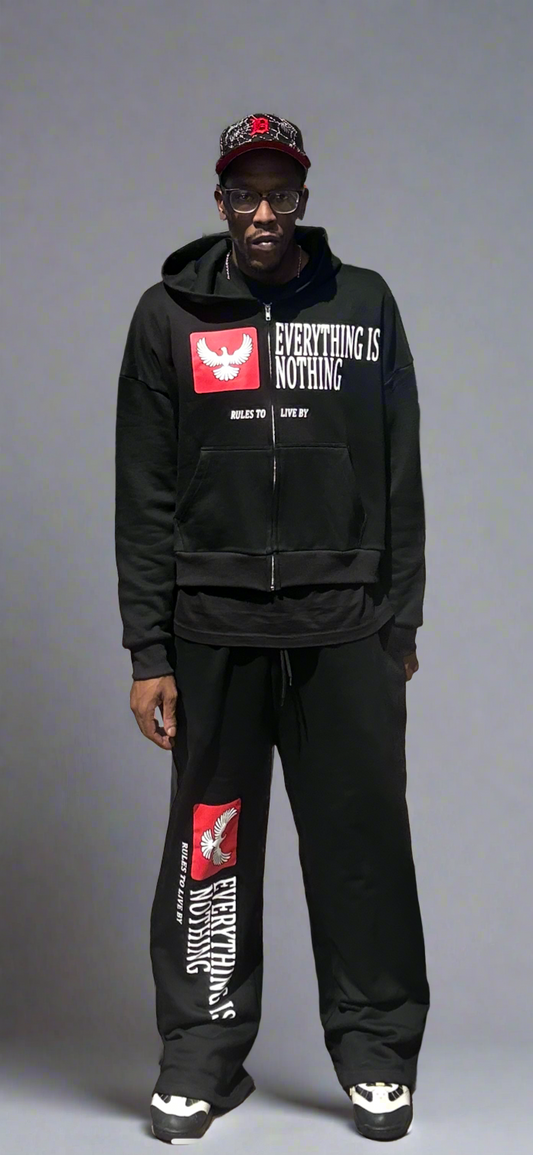"Faith Rules" Zip Hoodie