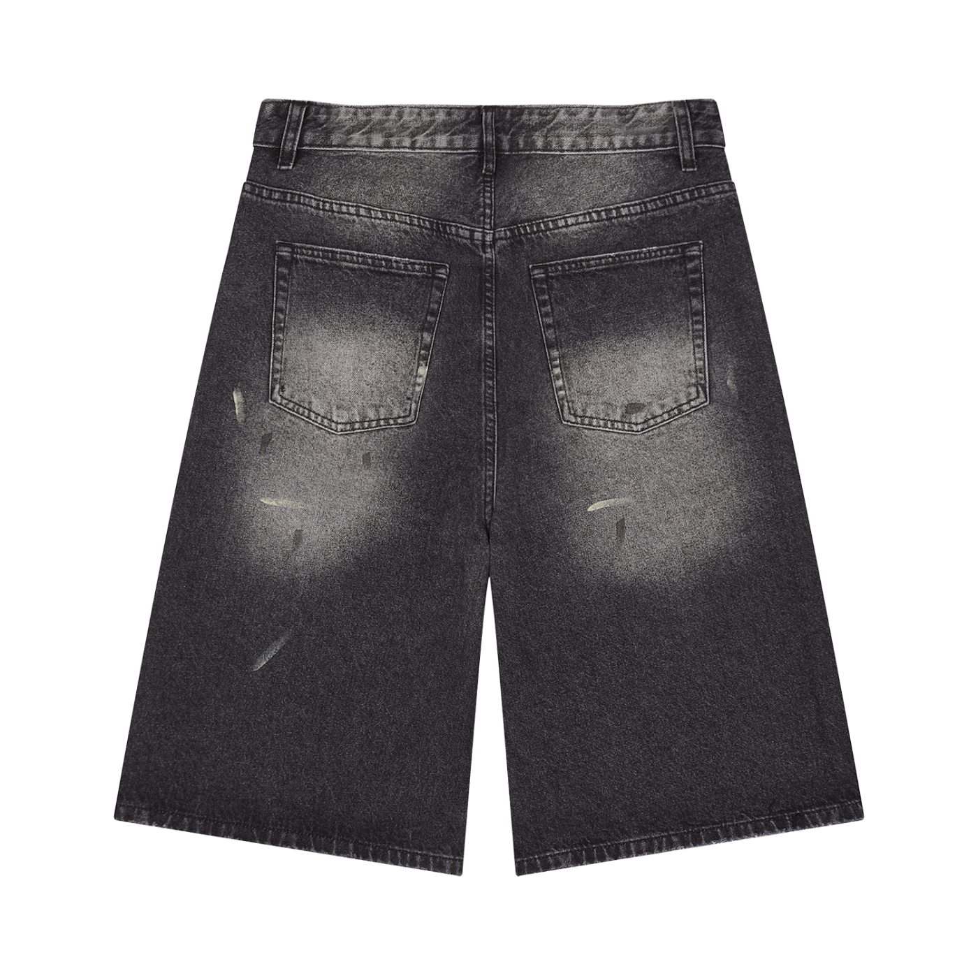 “EIN Washed Denim Shorts”