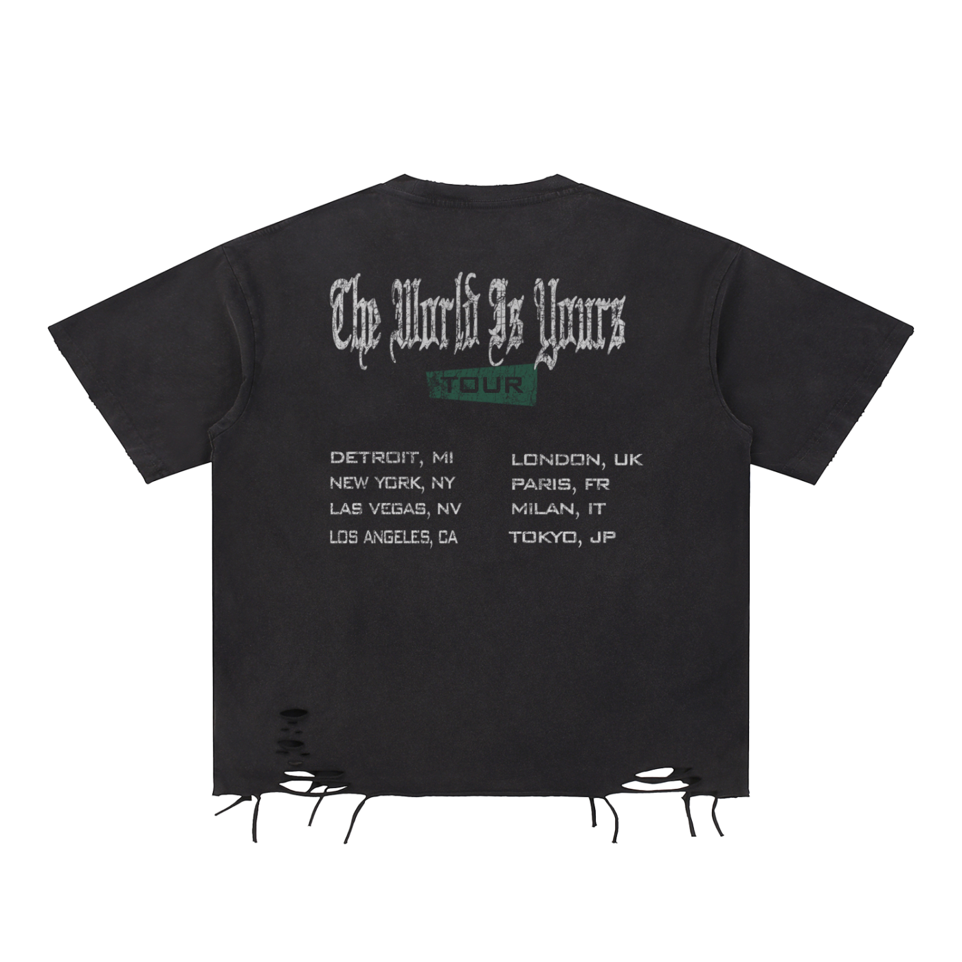 "EIN THE WORLD IS YOURS TOUR TEE"